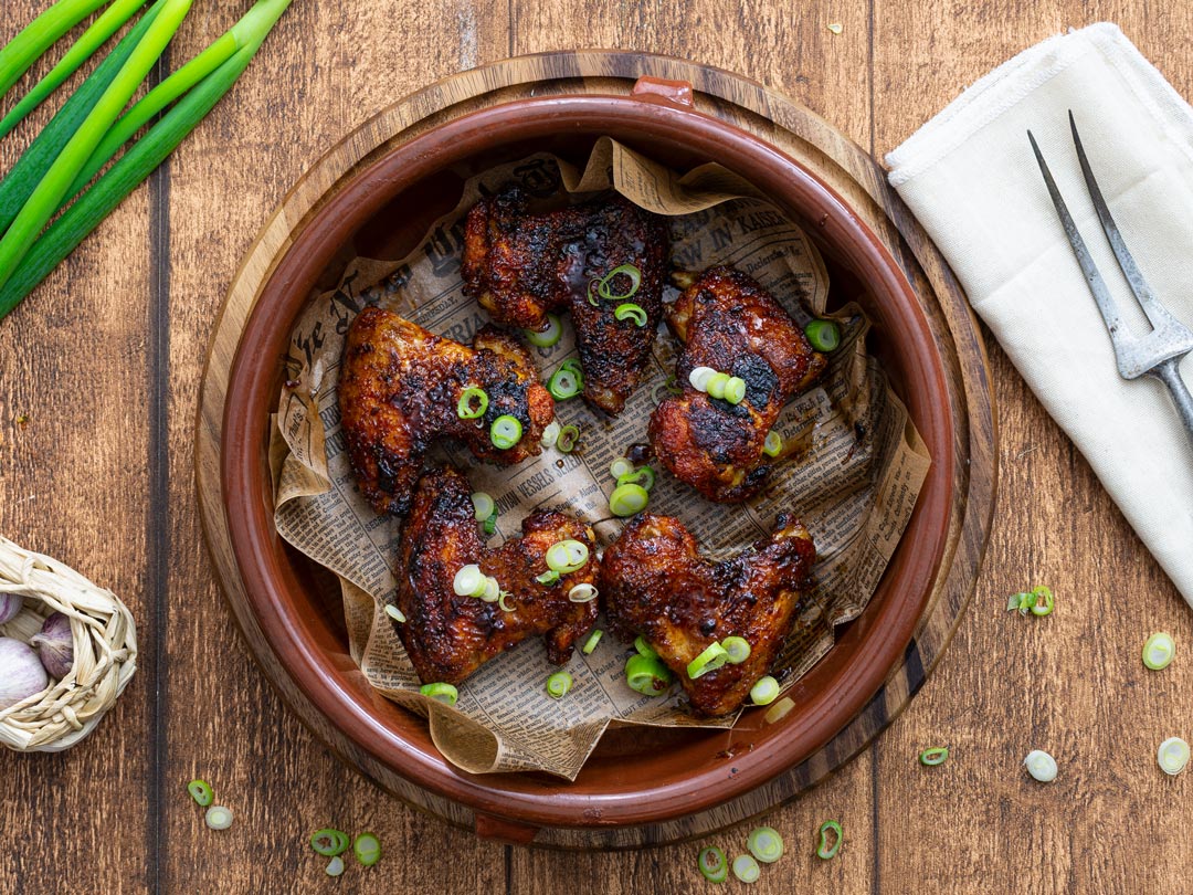 Paprika-Knoblauch-Wings vom Grill