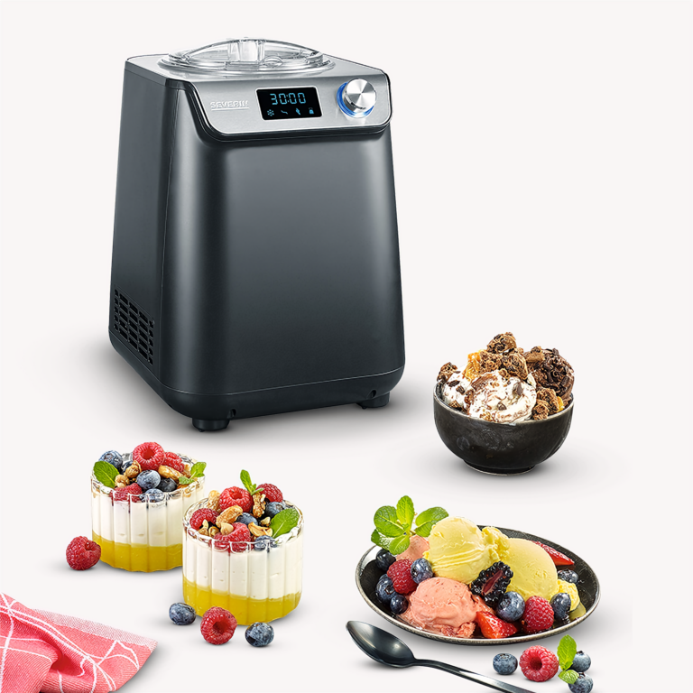 Compact ice cream maker & yoghurt maker EZ 7407 - SEVERIN (Official)