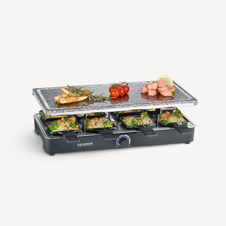 Raclette-Partygrill mit Naturgrillstein RG (Official) 2372 - SEVERIN