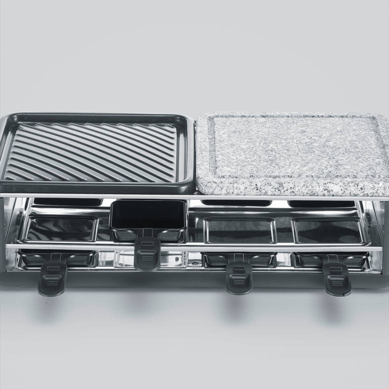 severin-raclette-und-fondue-pg-2366-black-line-lite-raclette-grill-mit-naturstein-und-grillflaeche-4